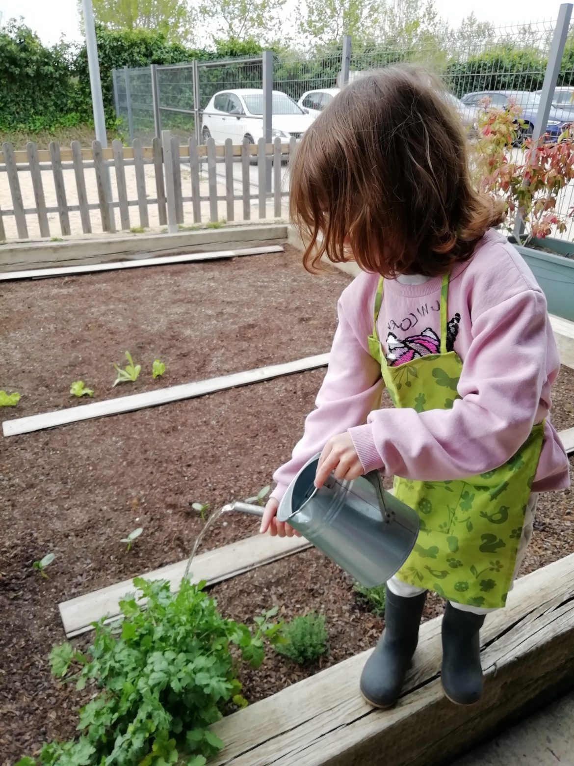 GARDENING TEACHES CHILDREN THE RESPONSIBILITY OF PRESERVING THE ENVIRONMENT